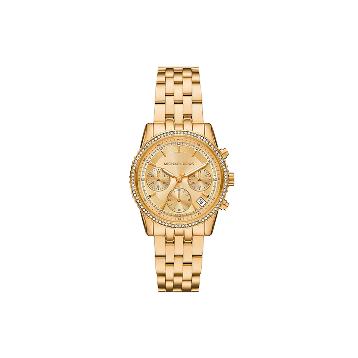 Bryant Pavé Gold-Tone