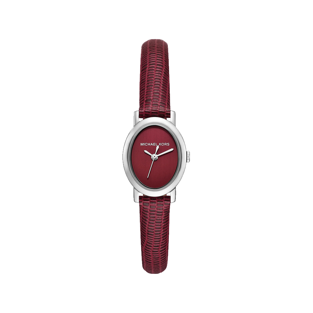 Mini Maude Silver-Burgundy