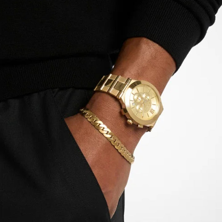 Conjunto Oversized Billie & Bracelet Gold-Tone