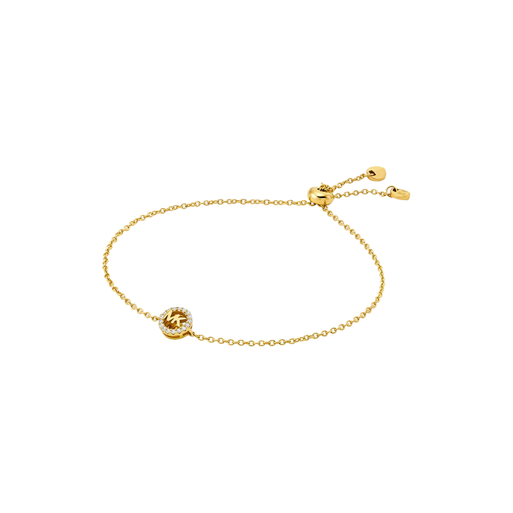Pulseira Premium Logo Gold-Tone
