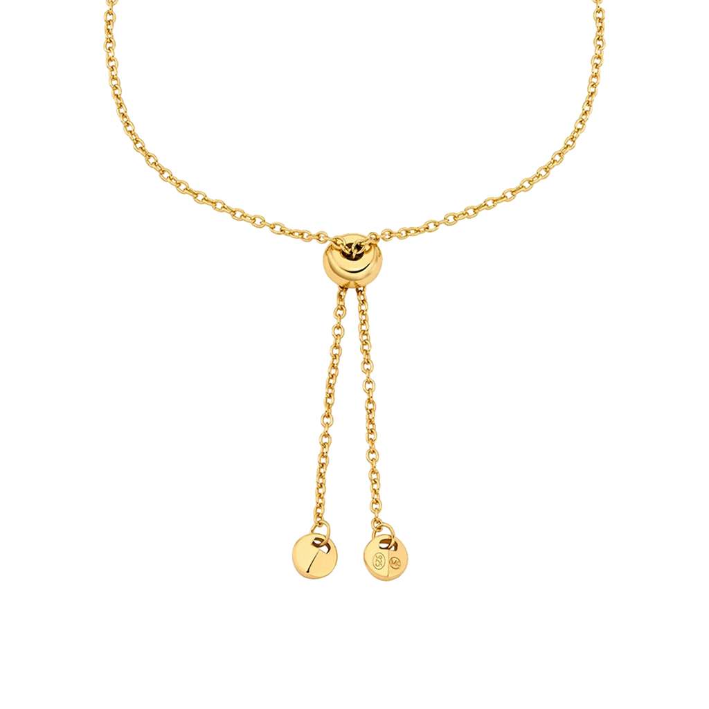 Pulseira Premium Logo Gold-Tone