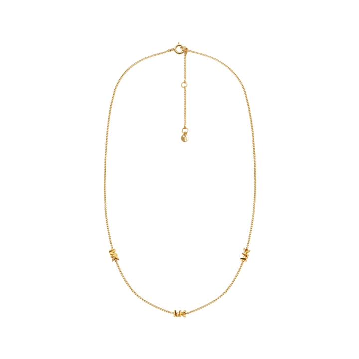 Colar Premium Logo Gold-Tone