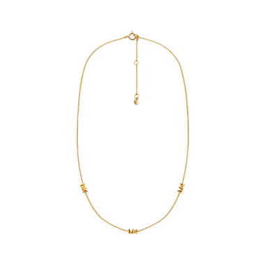 Colar Premium Logo Gold-Tone