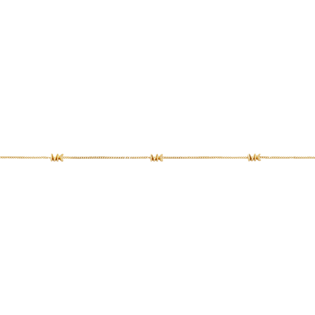 Colar Premium Logo Gold-Tone