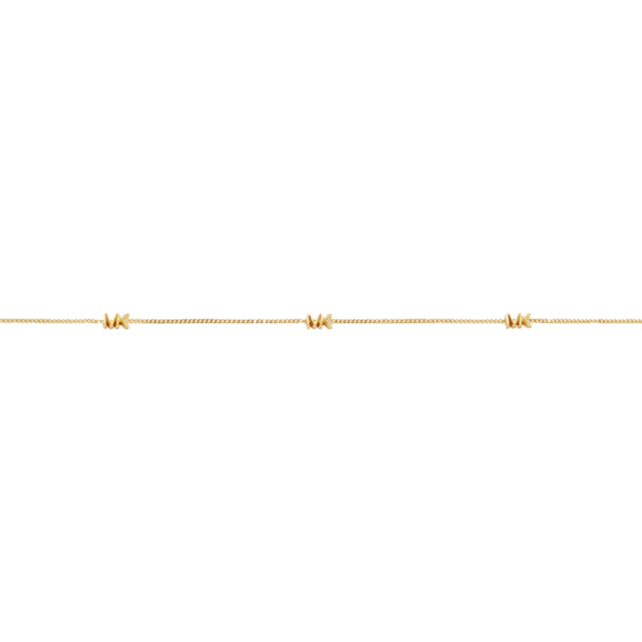 Colar Premium Logo Gold-Tone