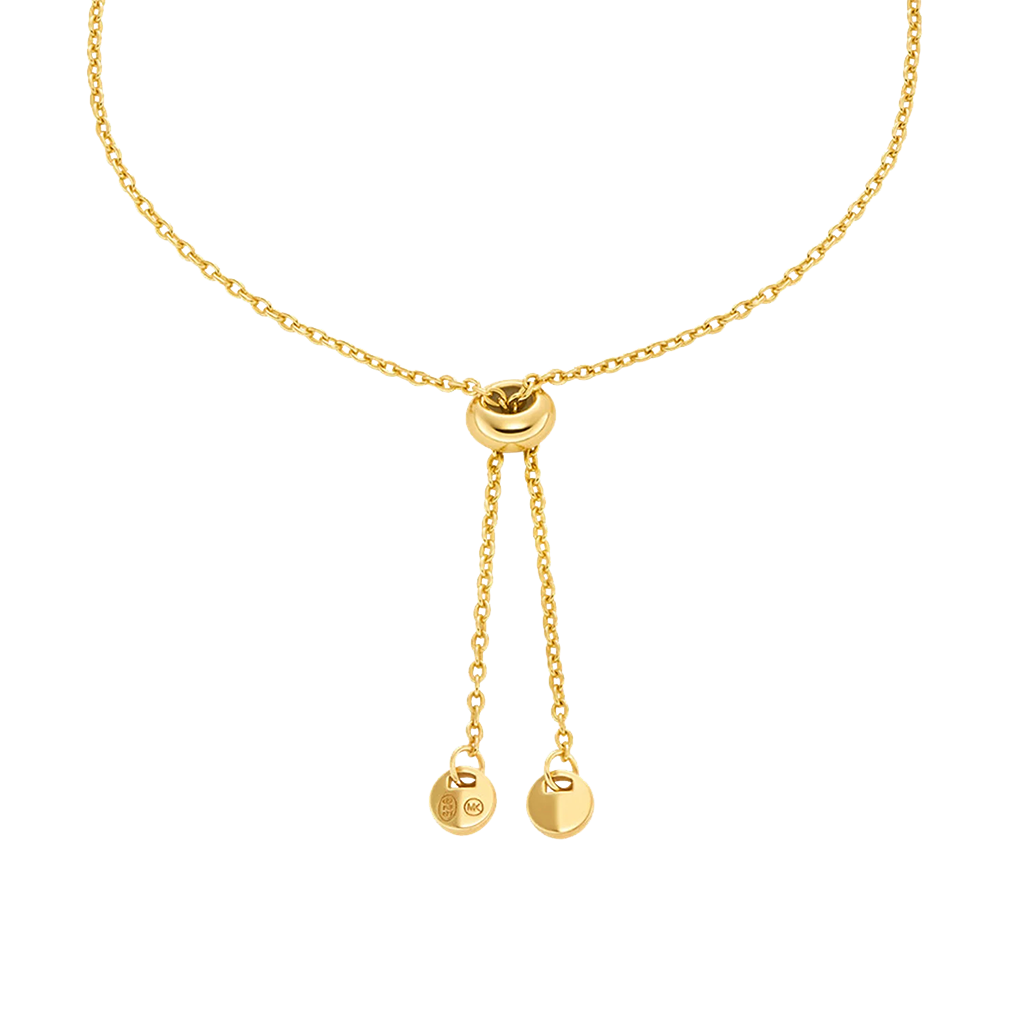 Pulseira Premium Stone-Logo Gold-Tone
