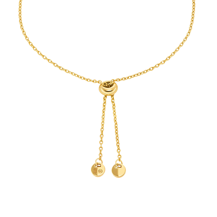 Pulseira Premium Stone-Logo Gold-Tone