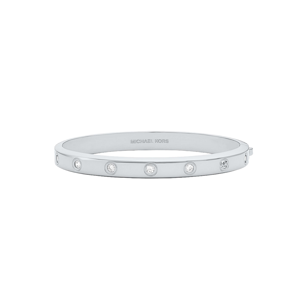 Escrava Premium Brilliance Pavé Silver-Tone
