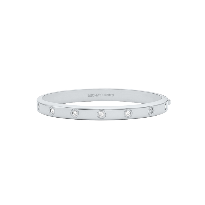 Escrava Premium Brilliance Pavé Silver-Tone