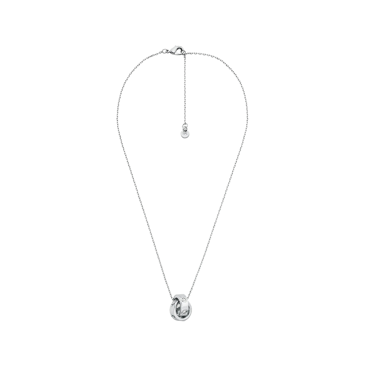 Colar Boyfriend Logo Silver-Tone