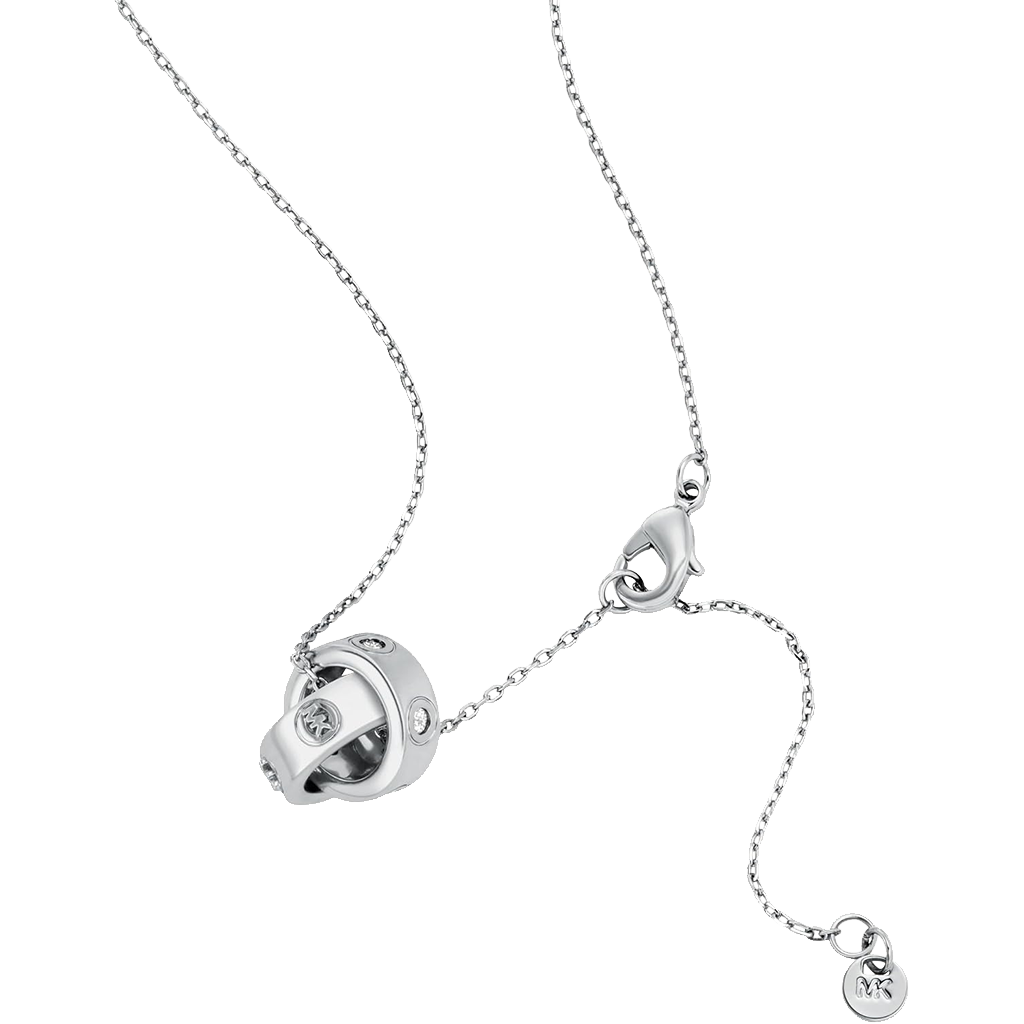 Colar Boyfriend Logo Silver-Tone