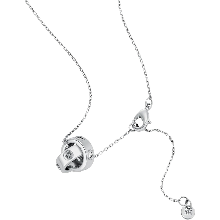Colar Boyfriend Logo Silver-Tone