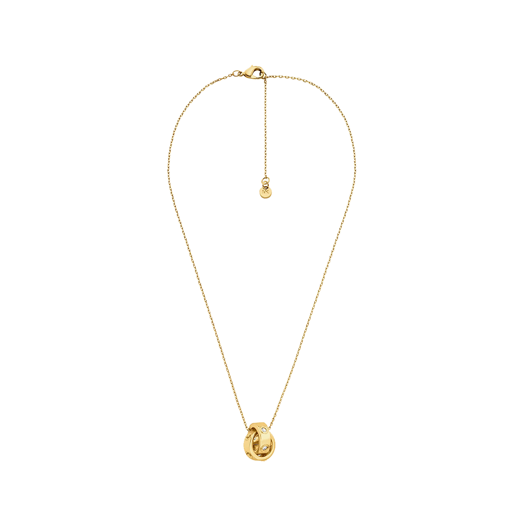 Colar Boyfriend Logo Gold-Tone