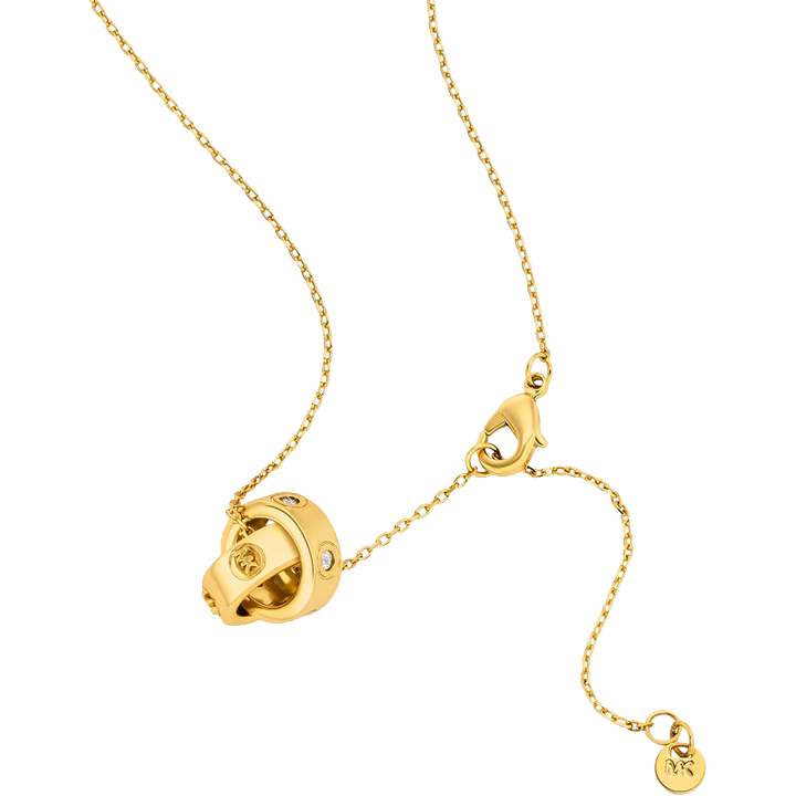 Colar Boyfriend Logo Gold-Tone