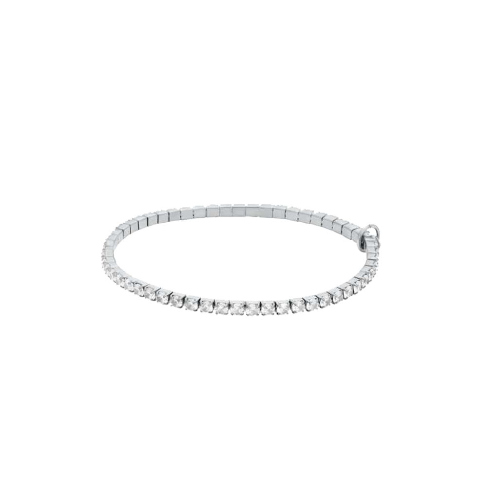 Pulseira Premium Brilliance Pavé Silver-Tone