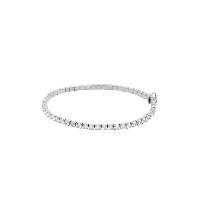Pulseira Premium Brilliance Pavé Silver-Tone