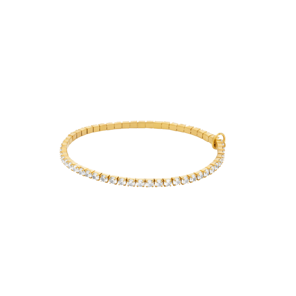 Pulseira Premium Brilliance Pavé Gold-Tone