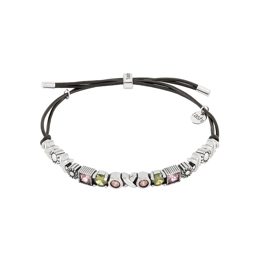 Pulseira Hawaii Verde & Rosa