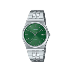 Relógio Timeless Standard prateado com mostrador verde