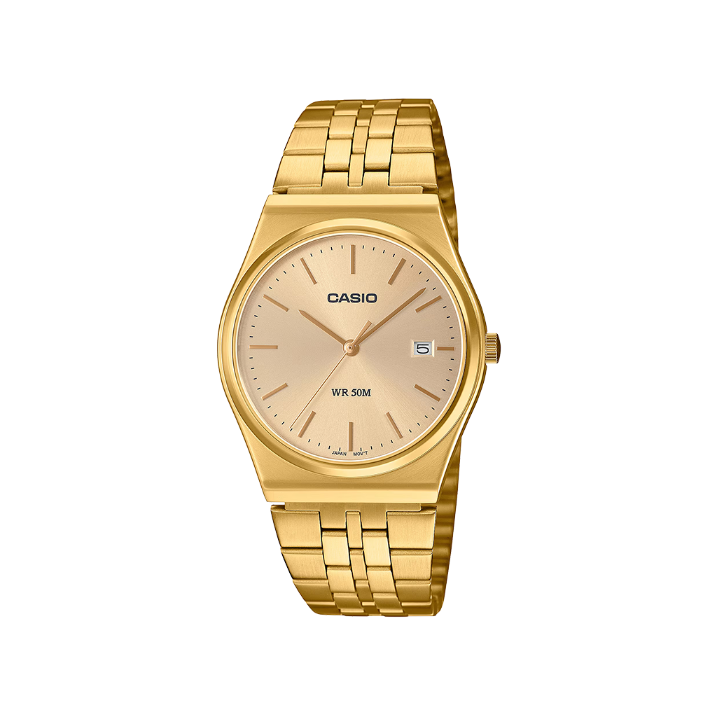 Relógio Timeless Standard totalmente dourado