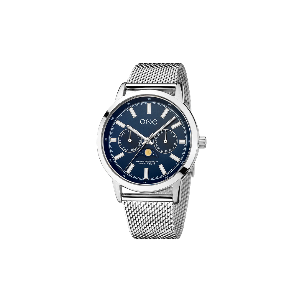 One Lunar Silver-Blue