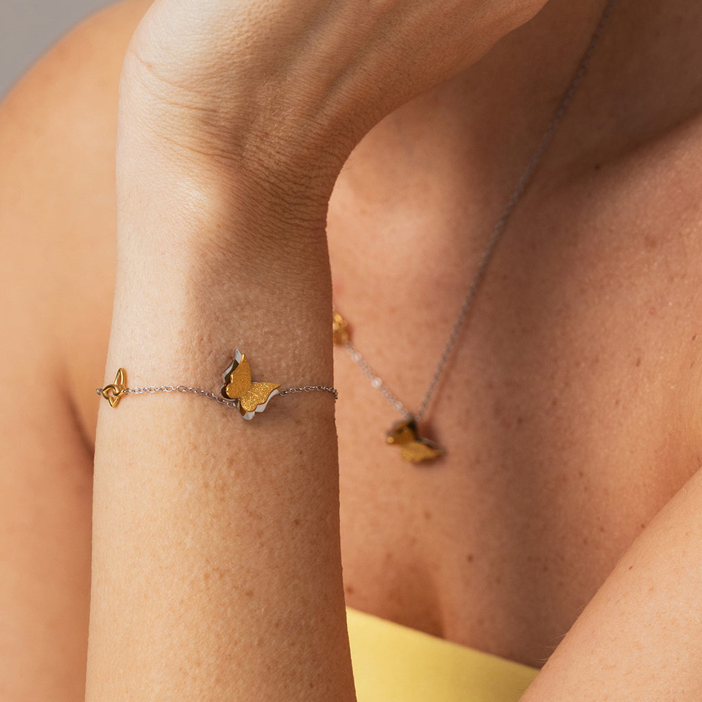 Pulseira One Butterfly Duo