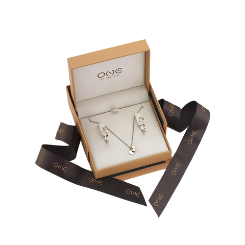 Conjunto Colar & Brincos One Crazy Heart