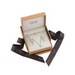 Conjunto Colar & Brincos One Crazy Heart