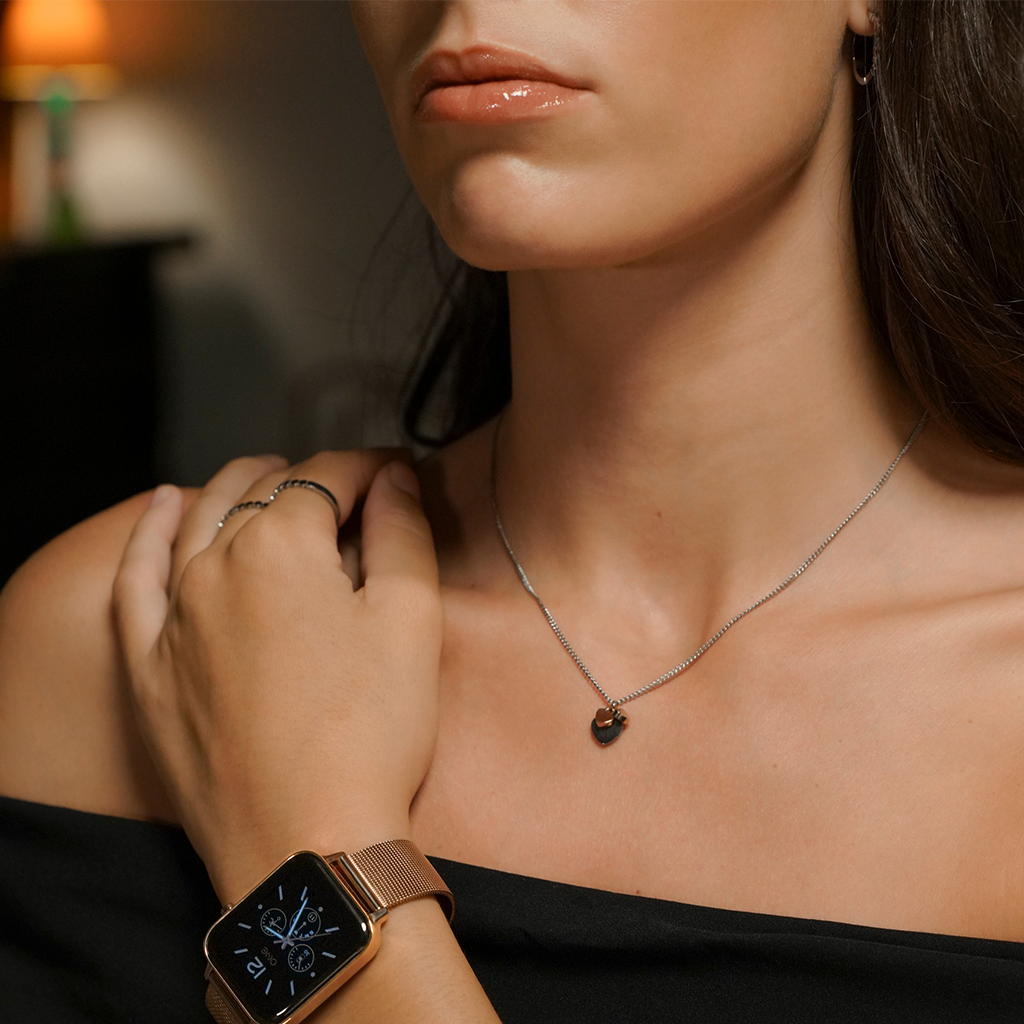 Conjunto Colar & Brincos One Crazy Heart