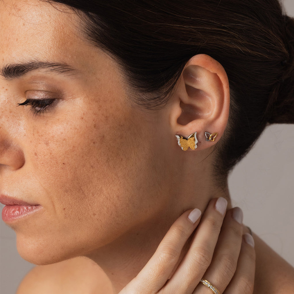 Brincos One Butterfly Duo