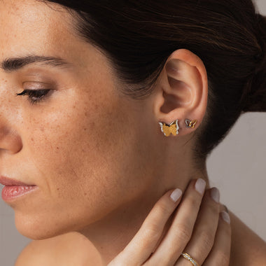 Brincos One Butterfly Duo