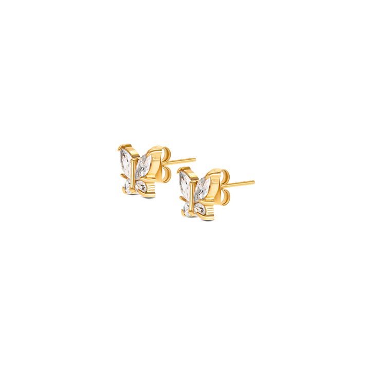 Brincos One Butterfly Crystal