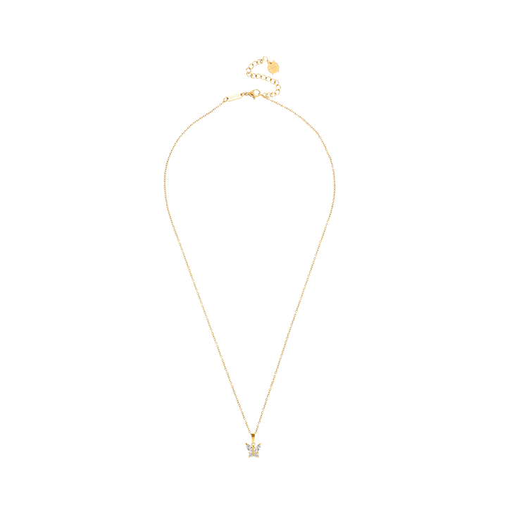 Colar One Butterfly Crystal