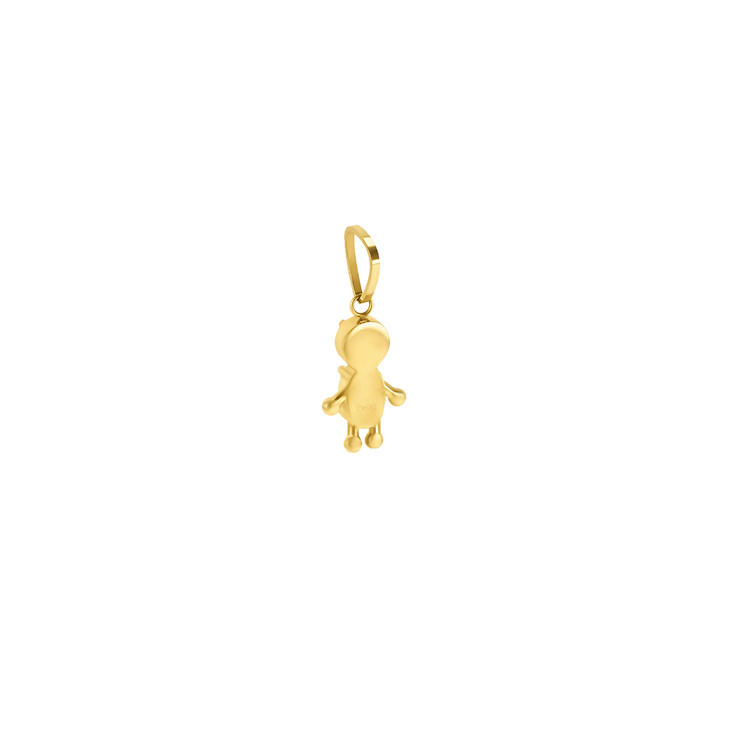 Charm One Energy Boy Crystal Gold