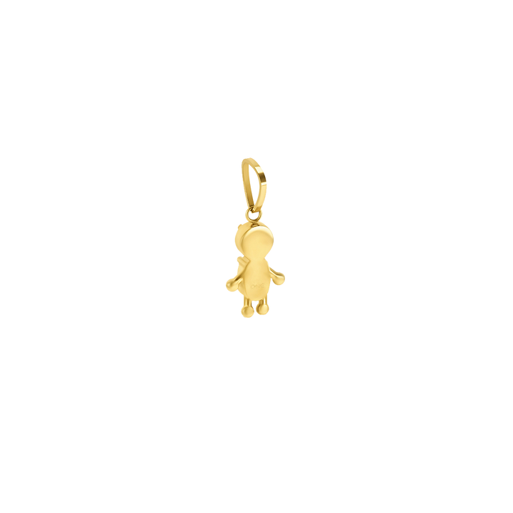 Charm One Energy Boy Crystal Gold