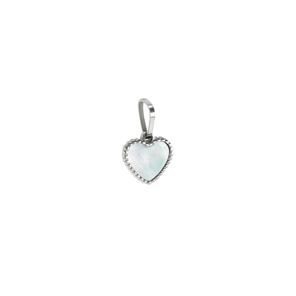 Charm One Energy Pure Heart Silver