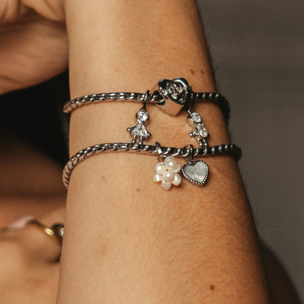 Charm One Energy Pure Heart Silver