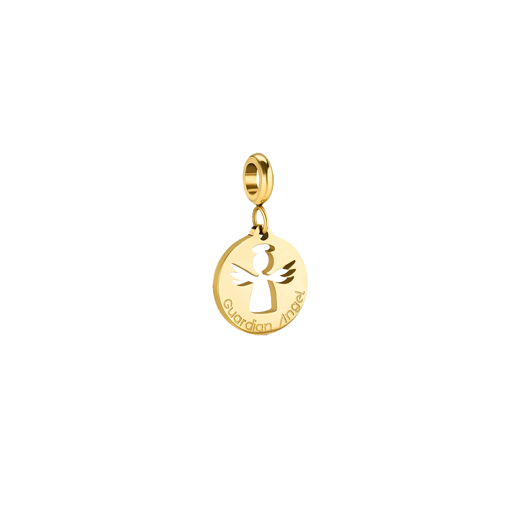 Charm One Energy Guardian Angel Dourado