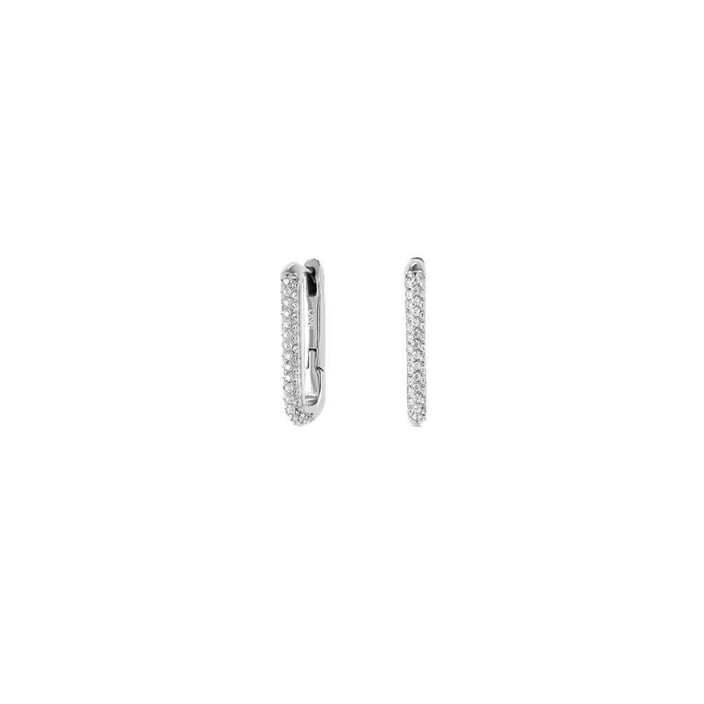 Brincos One Geometric Affair Silver