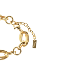 imagem parcial da pulseira One Luminous Solid com fecho e selo ONE