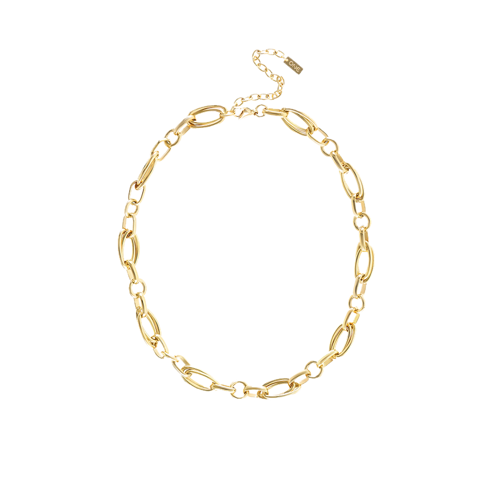 imagem do colar One Luminous Solid dourado