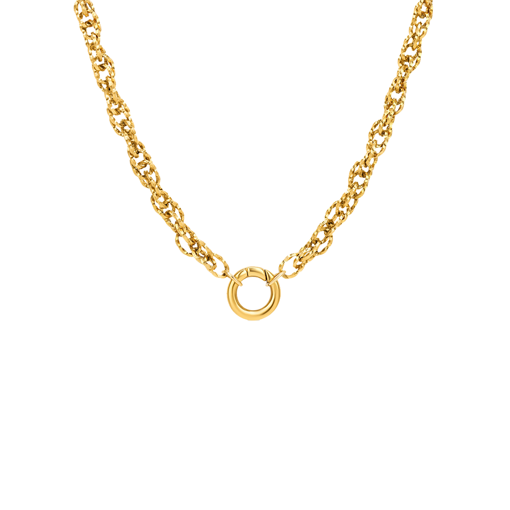 Colar One Energy Master Union Double Gold