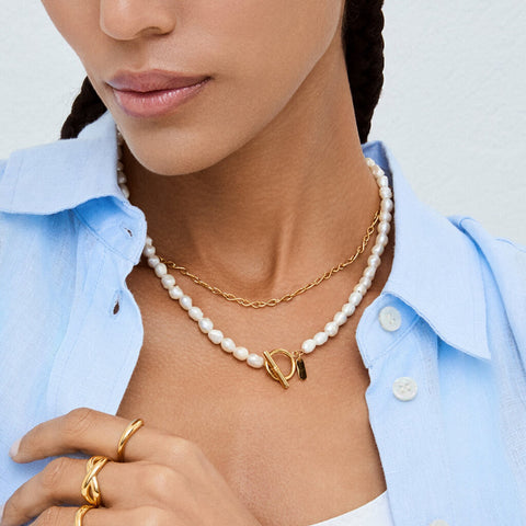 Colar One Neckmess Oceanic Pearl