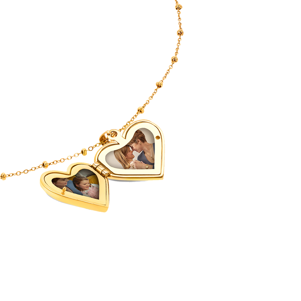 Colar Relicário One Heart Memories