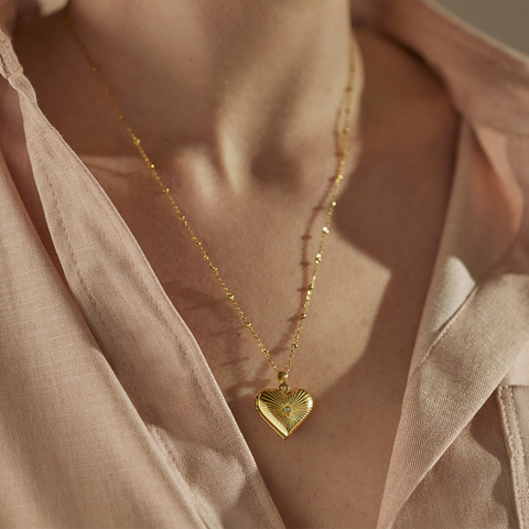 Colar Relicário One Heart Memories