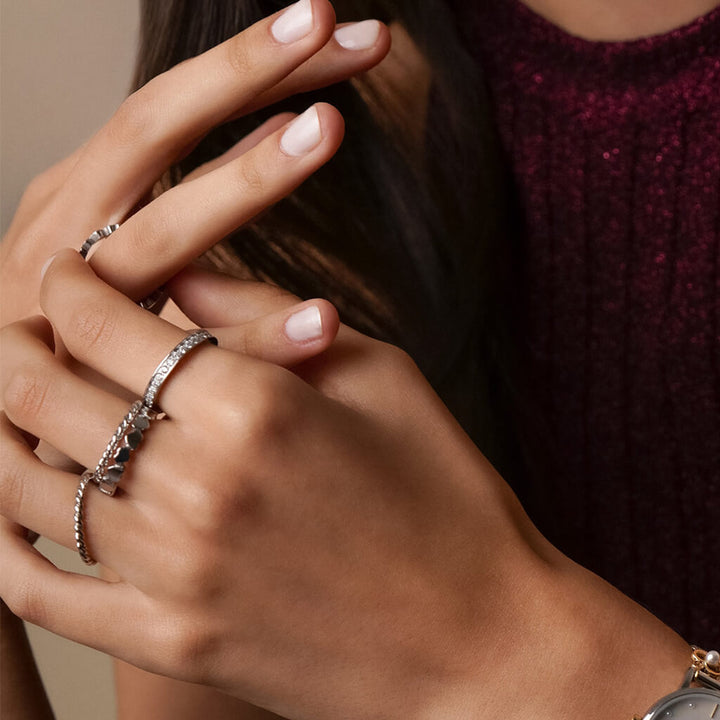 Anel One London 03 Silver