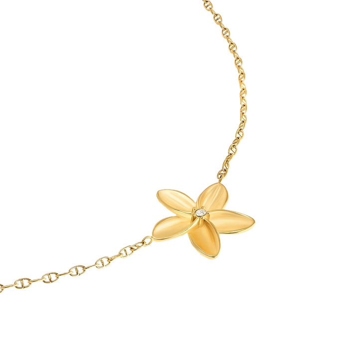 Colar One Fleur Gold