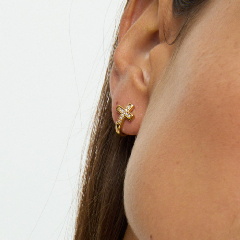 Brincos One Reflexions Crossed