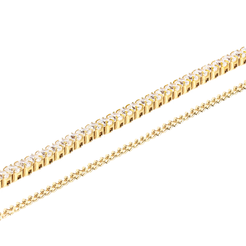 Conjunto Colares & Brincos One Golden Treasures