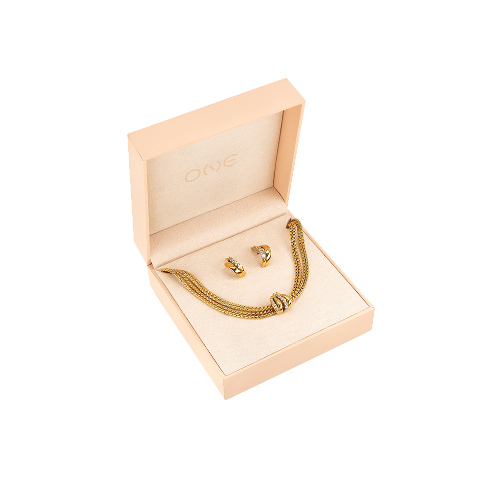 Conjunto Colar & Brincos One Stella